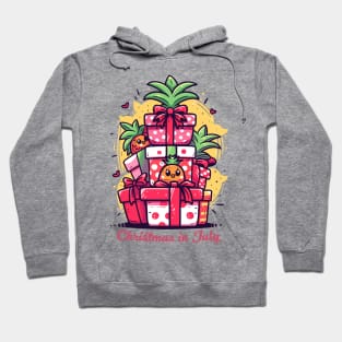 Tropical Tinsel | 'Christmas in July' Holiday Heatwave T-Shirt Hoodie